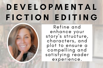 developmentally edit your fiction novel