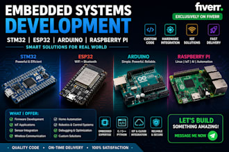 good at stm,arduino,esp8266,32 and iot mobile apps