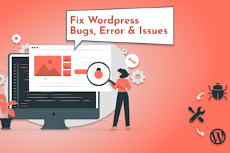 fix bugs on wordpress website