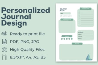 design personalized planners and journals