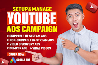 setup youtube video ads campaign via google ads