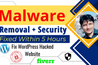 remove wordpress malware, clean virus from hacked website