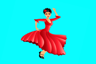 design impressive abstract dance logo just your company