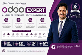 develop, customize and implement odoo erp solutions