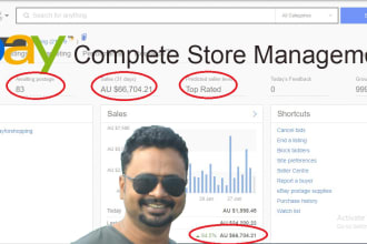 manage your ebay store, total ebay store management VA