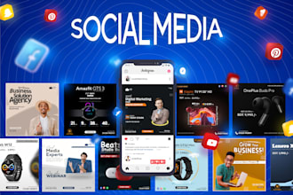 provide creative ads and social media design and posts