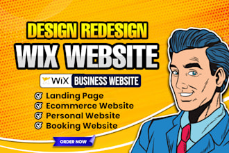 do wix website design, wix online store and business wix website