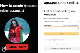 setup your amazon seller center account professionally