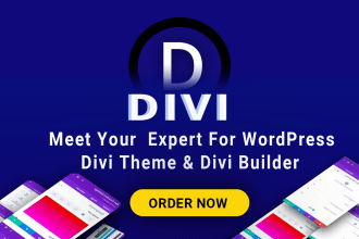 be your expert for wordpress website, divi, divi builder or divi theme