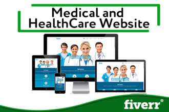 design healthcare  or medical website