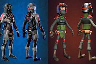 make an optimized 3d model