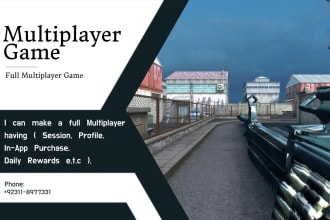 create an addicting multiplayer game for you