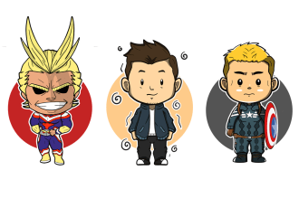 draw cute chibi character for you