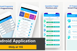 develop an online quiz app in 1 day for you