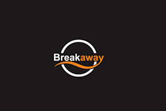 design breakaway logo design in 1 day