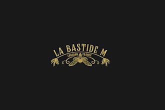 design a luxury house logo in 1 day