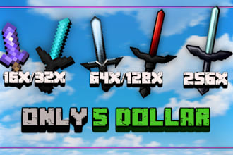 make a custom minecraft pvp texture pack