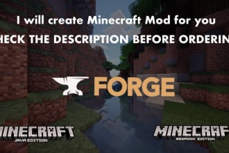 create minecraft mod for you