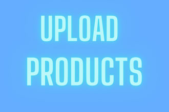 add or upload products in woocommerce and shopify, wix store