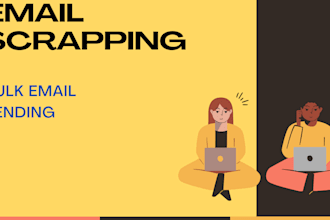 do email extraction,  sending bulk email business lead generation