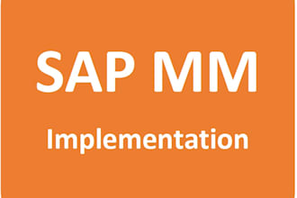 provide the sap support for configurations for modules