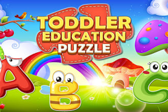 develop toddler education puzzle game for android