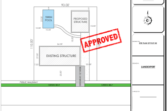 create plot plan, site plan of your property very accurately