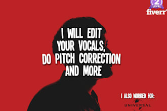 edit your vocals, do pitch correction and more