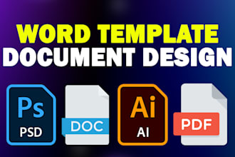 create proposal word template, report letterhead