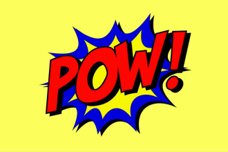 write a comic book script for you