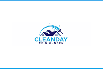 create gorgeous pressure washing cleaning and power washing logo