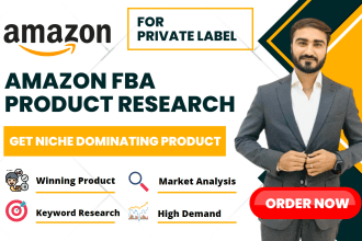 do amazon fba product research for amazon private label