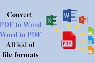 do convert image to word, ebook, image, pdf file conversion