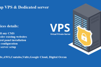 setup your cloud vps or dedicated server within 12 hours