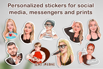 create stickers for instagram, telegram, whatsapp or prints