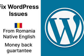 fix your wordpress issues, errors or problems quickly