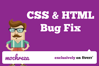 html and css work or fix your css and html