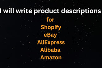 write product listing descriptions that sell