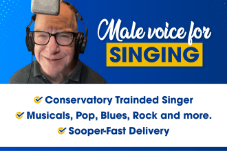 sing backing vocals or lead