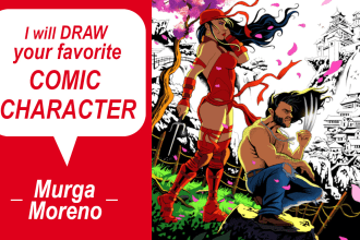 draw your favorite comic character