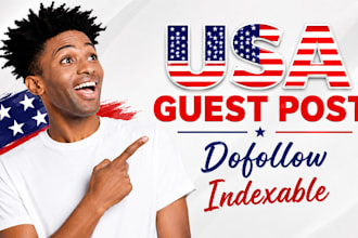 do usa guest post with SEO dofollow USA backlink, USA guest post