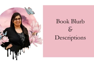 write an enchanting book blurb or description