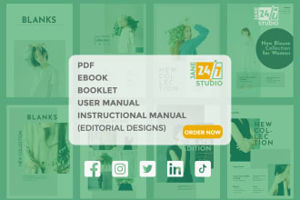 write, design instruction manual, training manual, workbook, booklet