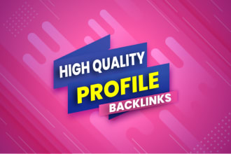 700 forum profile backlinks for white hat SEO service