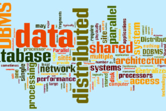 do database design on ms access, ms sql, mysql and oracle