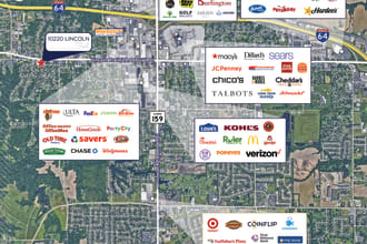 design commercial real estate aerial map