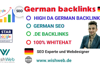 high da german SEO backlinks link building