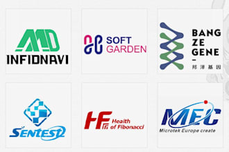 design a  professional chinese logo,product manual,banner