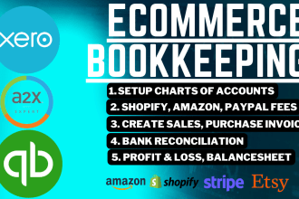 do ecommerce bookkeeping and reconciliation