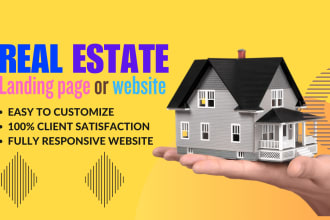 create an engaging real estate landing page to capture leads